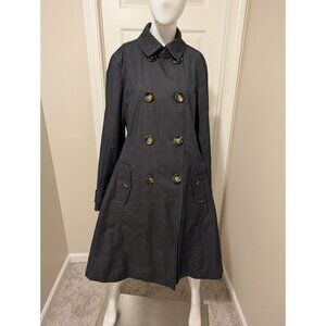 Banana Republic Dark Gray Trench Coat